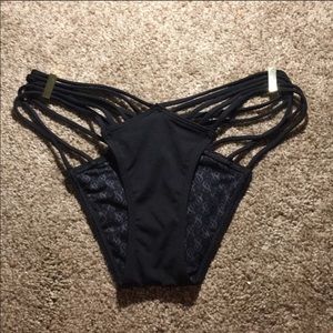 SOLD - Black Victoria’s Secret Bikini Bottom